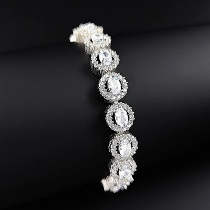 Princess Cubic Zirconia Bracelet