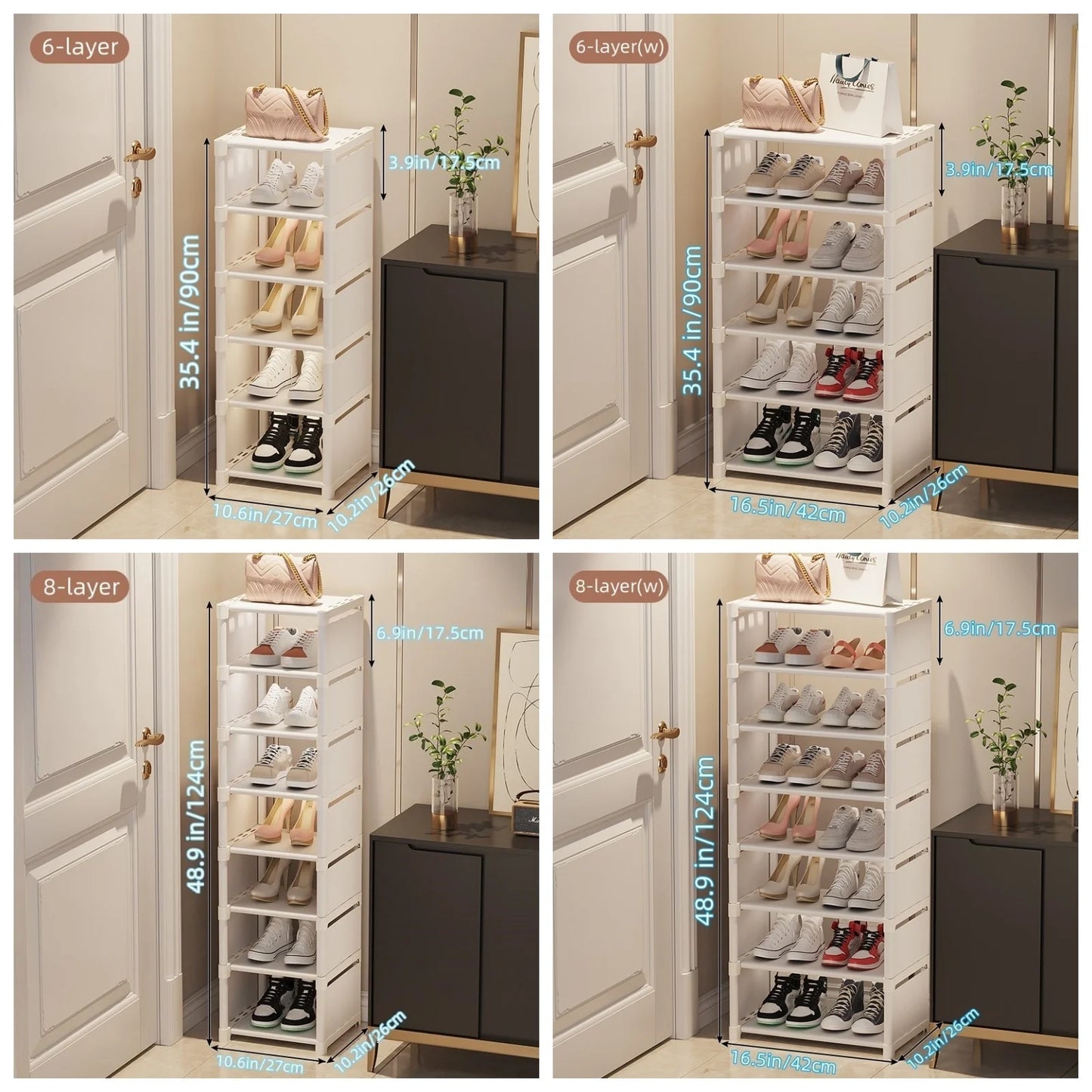 Space-Saving Shoe Rack