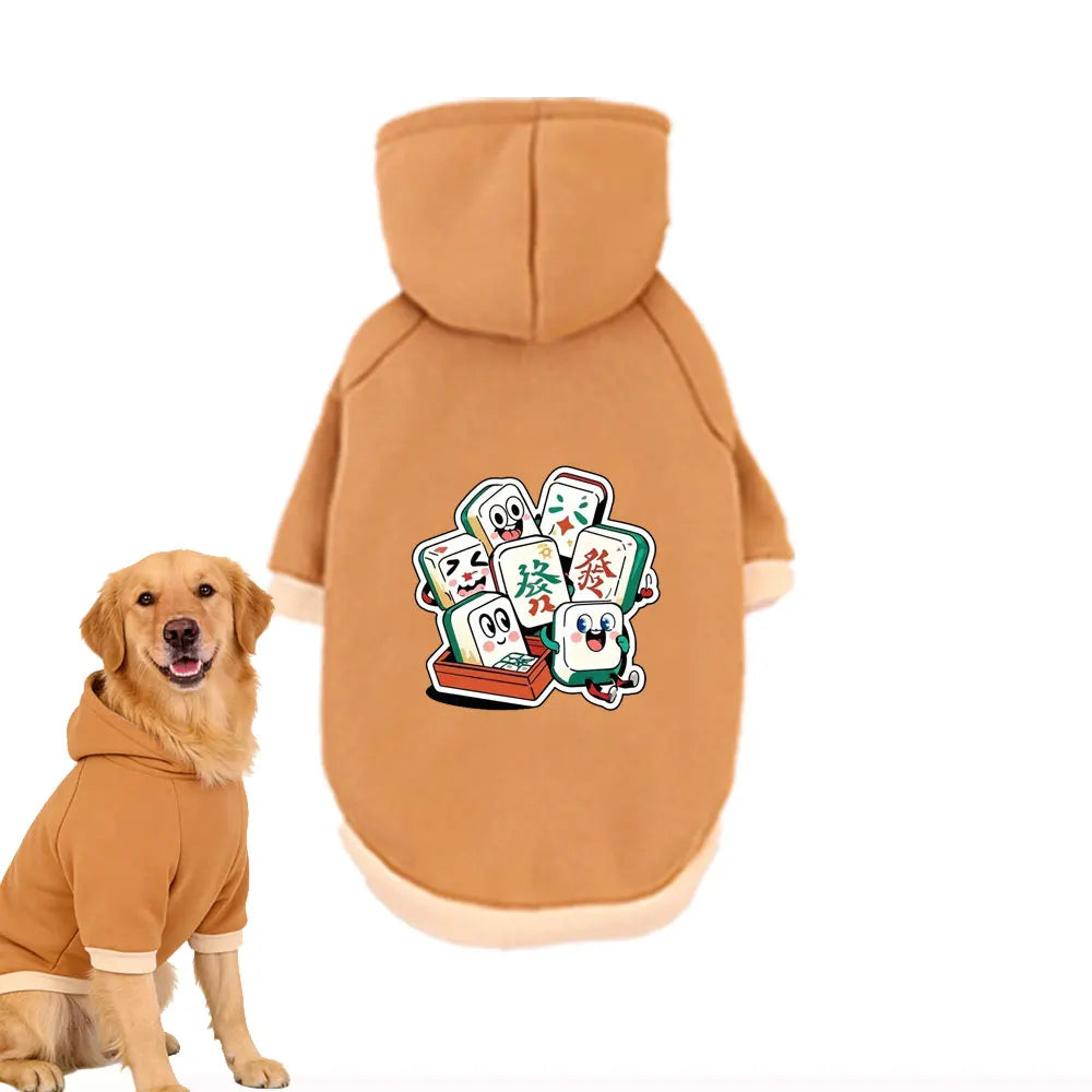 Pet Hooded Sweatshirt for Dogs & Cats