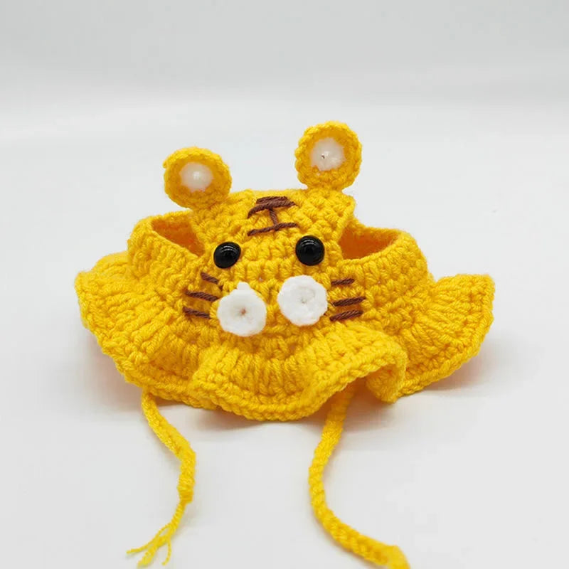 Autumn & Winter Knitted Cat Hat