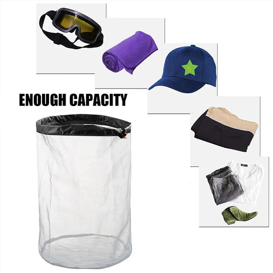 Ultralight Mesh Drawstring Storage Bag