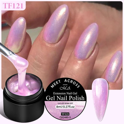 MEET ACROSS 8ML Aurora Extension Gel Polish
