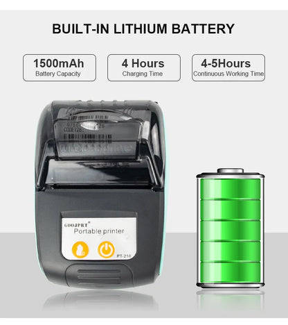58mm Wireless Inkless POS Receipt Printer