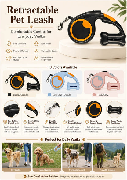 Dog Training Slip Lead Leash with Stopper Loop
