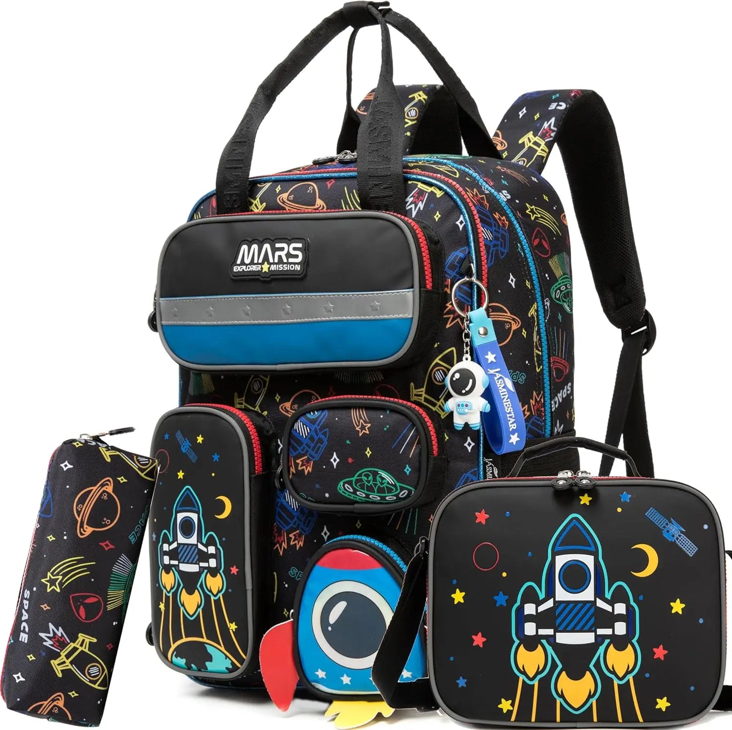 Boys 3-Piece School Backpack Set