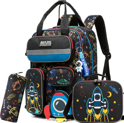 Boys 3-Piece School Backpack Set