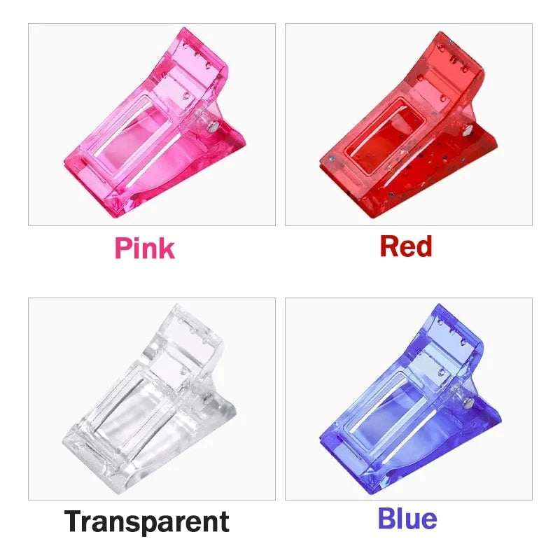 Acrylic Nail Clip Transparent Gel