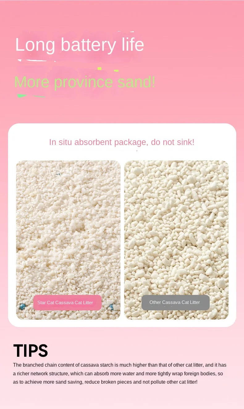 Cassava Blend Cat Litter