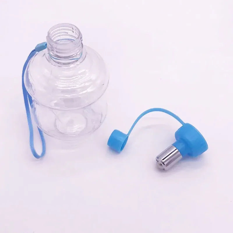 Portable Pet Water Bottle with Built-In Drinking Bowl