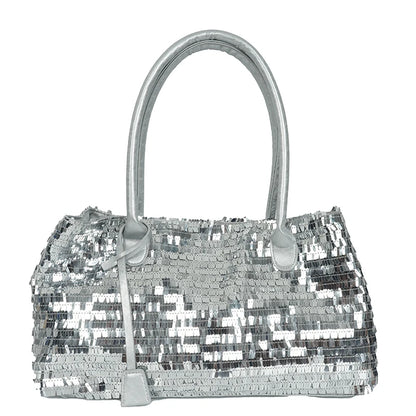 Sequined Underarm Shoulder Tote Bag