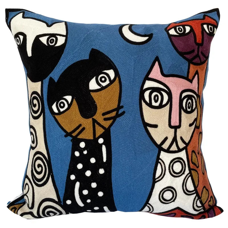 Abstract Art Decorative Cushion Cover