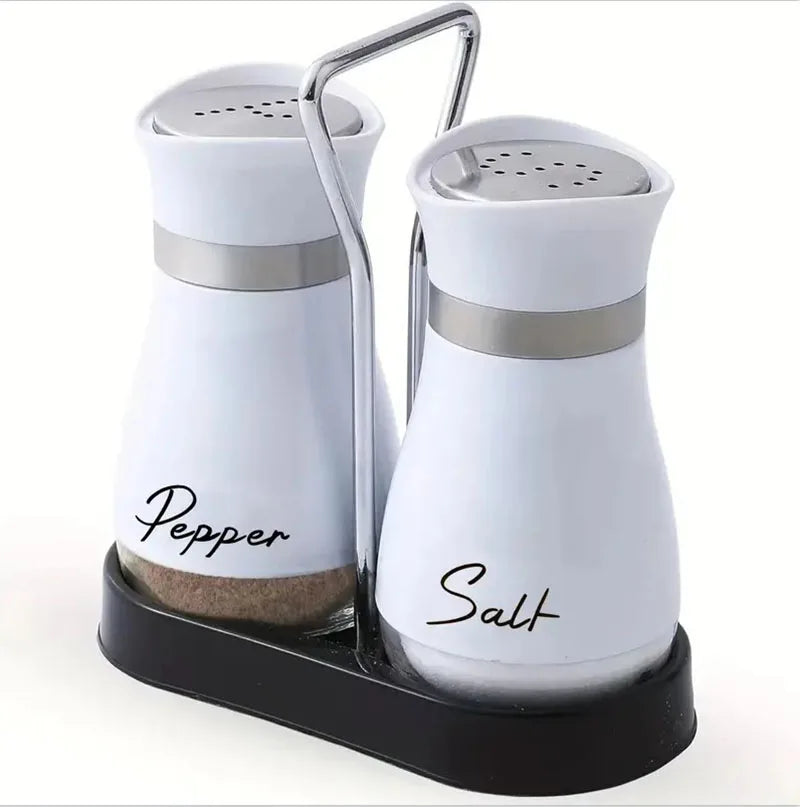 Glass Salt & Pepper Shaker Set