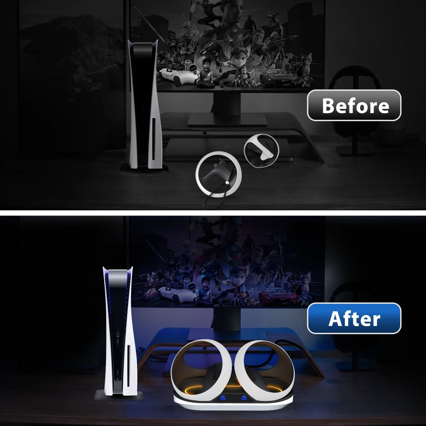 PSVR 2 Controller Charging Station