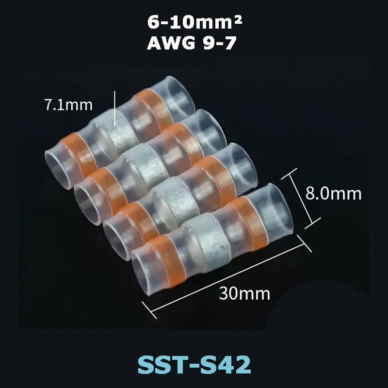 Heat Shrink Solder Seal Waterproof Wire Connectors