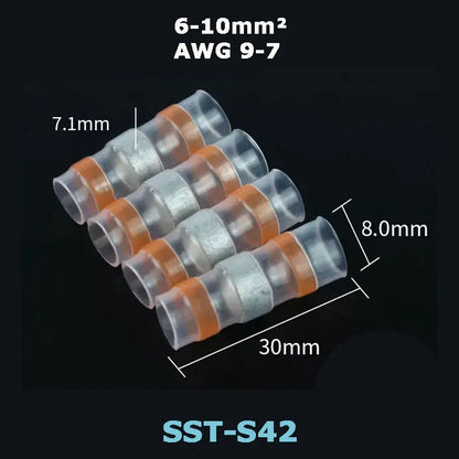 Heat Shrink Solder Seal Waterproof Wire Connectors