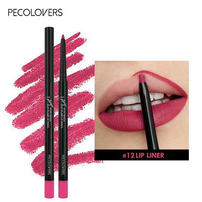 Waterproof Matte Lip Liner Pencil