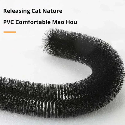Cat Self Grooming Arch Toy with Massage Brush