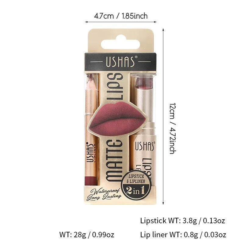 Lip Liner & Lipstick Set