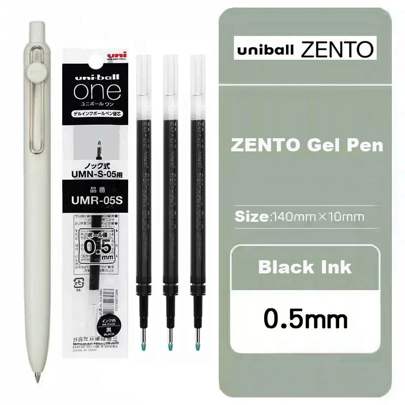 Uni ZENTO Gel Pen – Smooth Rollerball Writing Pen