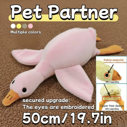 Soft Colorful Duck Plush Pet Toy