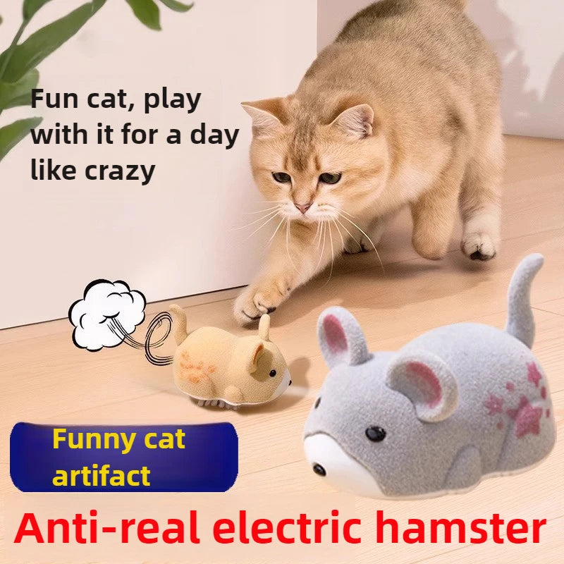 Interactive Electric Mouse Toy for Cats