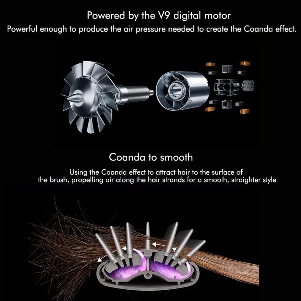 6 in 1 Multi Hair Styler with Hair Dryer & Curling Barrels