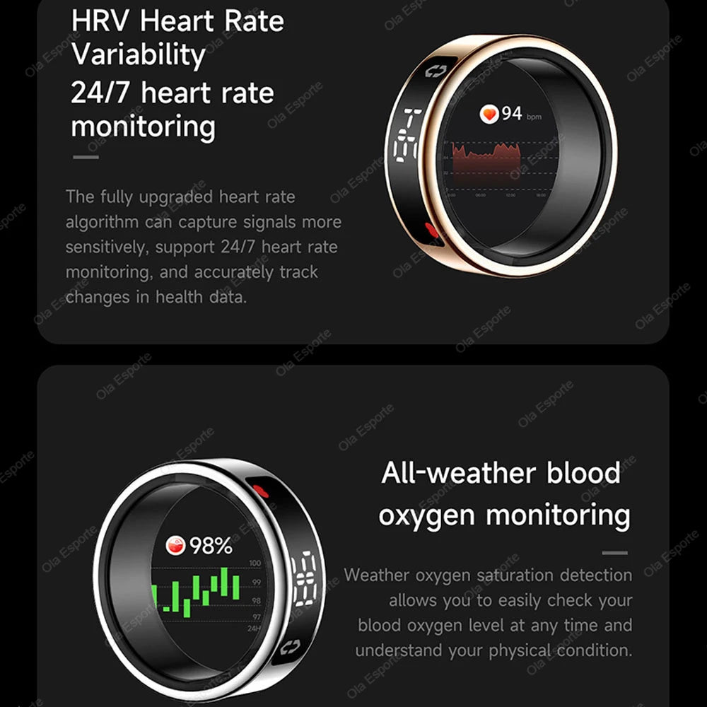 Smart Fitness Tracking Ring