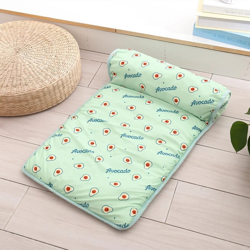 Cooling Silk Pet Mat for Dogs & Cats