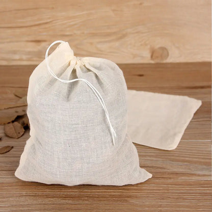 Reusable Cotton Food Filter Bag