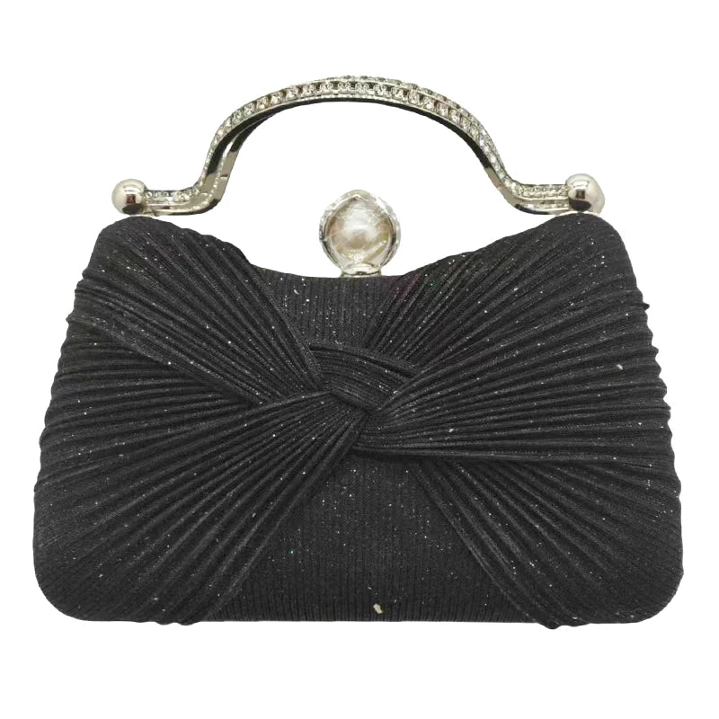 Beaded Pearl Evening Clutch