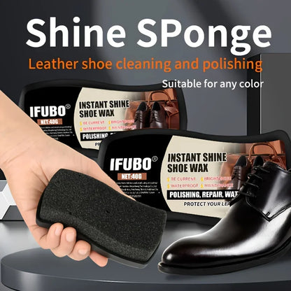 Quick Shoe Cleaning & Polishing Sponge