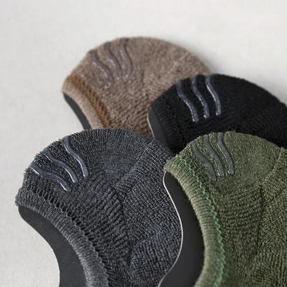 Men’s Cotton Low Cut Socks 5 Pairs