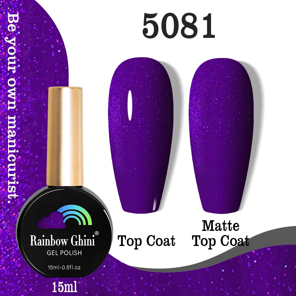 Rainbow Ghini 15ML HEMA & TPO Free Gel Nail Polish