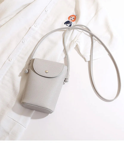 PU Leather Flap Crossbody Phone Bag
