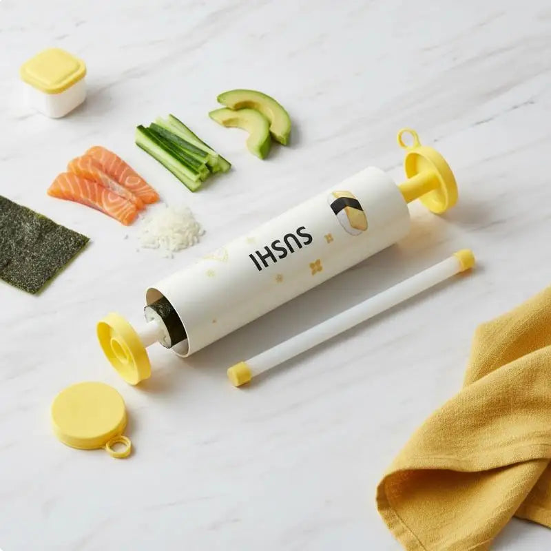 DIY Sushi Roll Maker Machine with Mould Set