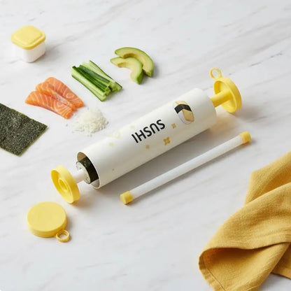 DIY Sushi Roll Maker Machine with Mould Set