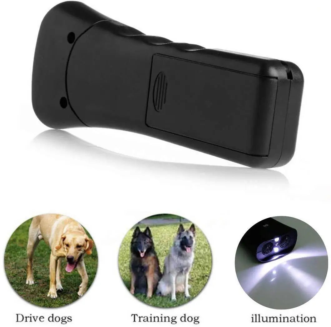 Ultrasonic Dog Training & Bark Control Device