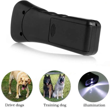 Ultrasonic Dog Training & Bark Control Device