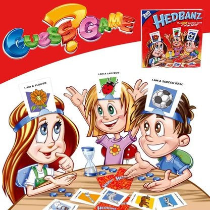 Who Am I? Guessing Headband Board Game