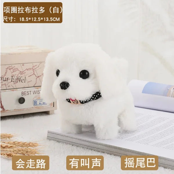 Electric Walking Barking Plush Dog Toy