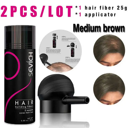SEVICH Hair Building Fibers Set