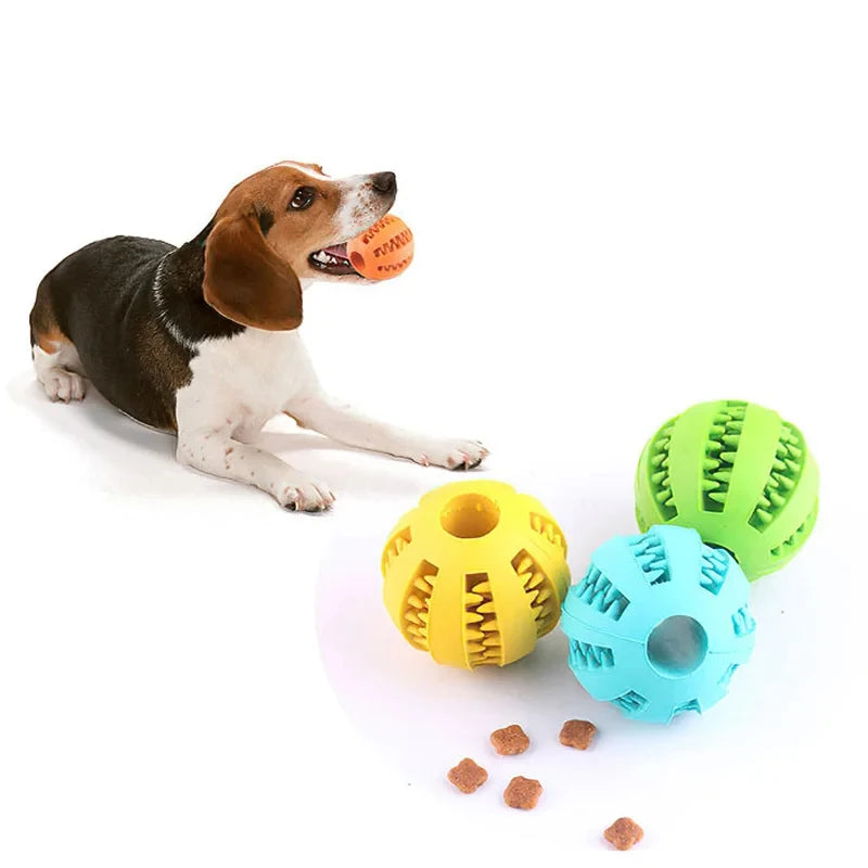 Interactive Treat Dispensing Dog Ball