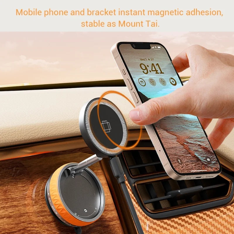 15W Magnetic Wireless Car Charger Holder