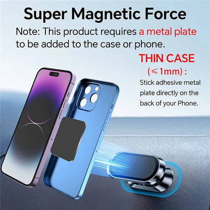 360° Rotatable Magnetic Car Phone Holder