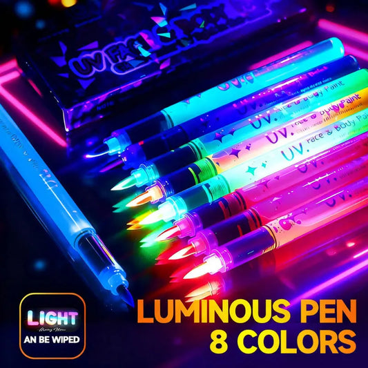 Fluorescent Face & Body Paint Pens