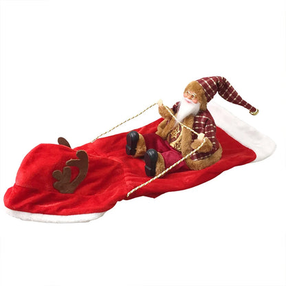 Santa Claus Riding Dog Christmas Costume