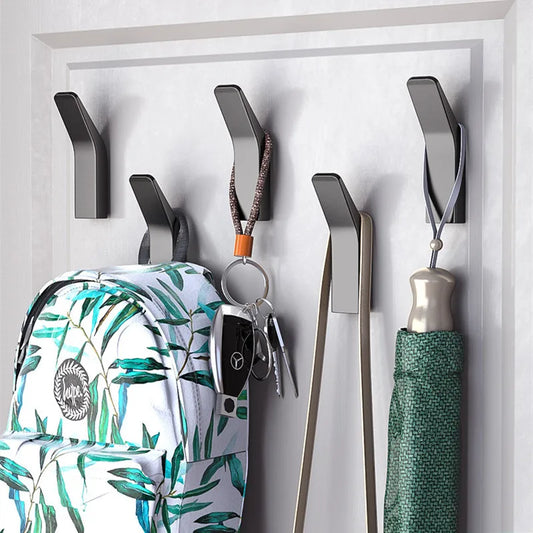 No-Drill Aluminium Wall Hook for Bathroom & Home