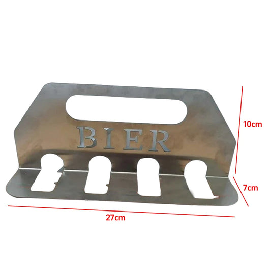 Quad Beer Bottle Opener & Carrier