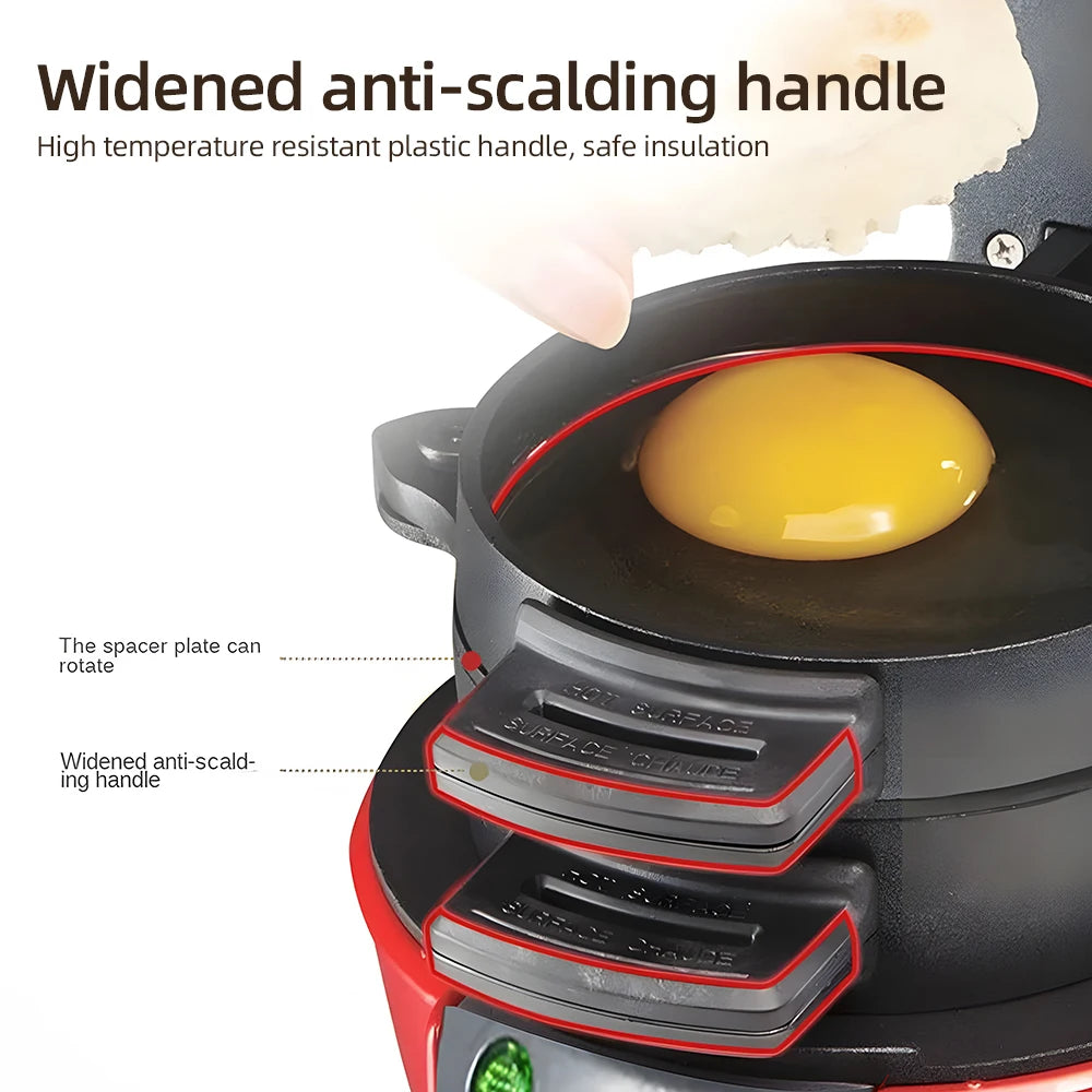 3-in-1 Sandwich, Burger & Egg Breakfast Machine