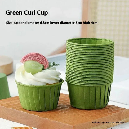 Golden Muffin Cupcake Paper Liners